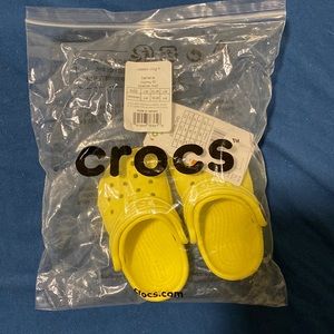 Size 4 Children’s Crocs Roomy Fit Banana Classic Clog